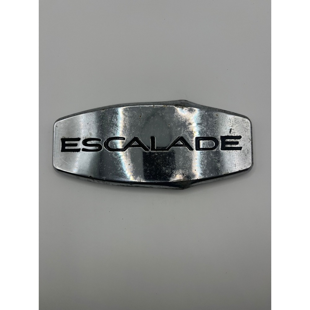 Cadillac Escalade Emblem Badge Chrome Exterior Logo Nameplate Replacement Used